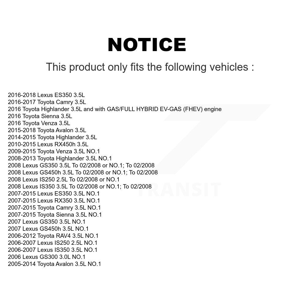 Engine Variable Valve Timing (VVT) SEN-2VTS0008 For Toyota Camry RAV4 Lexus