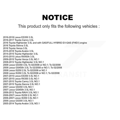 Engine Variable Valve Timing (VVT) SEN-2VTS0008 For Toyota Camry RAV4 Lexus
