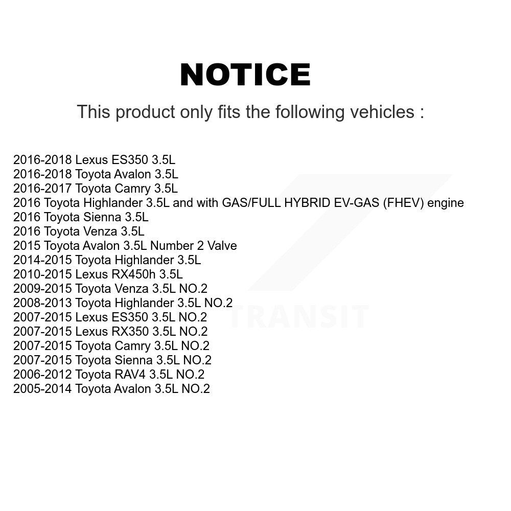 Engine Variable Valve Timing (VVT) Solenoid SEN-2VTS0009 For Toyota Camry RAV4
