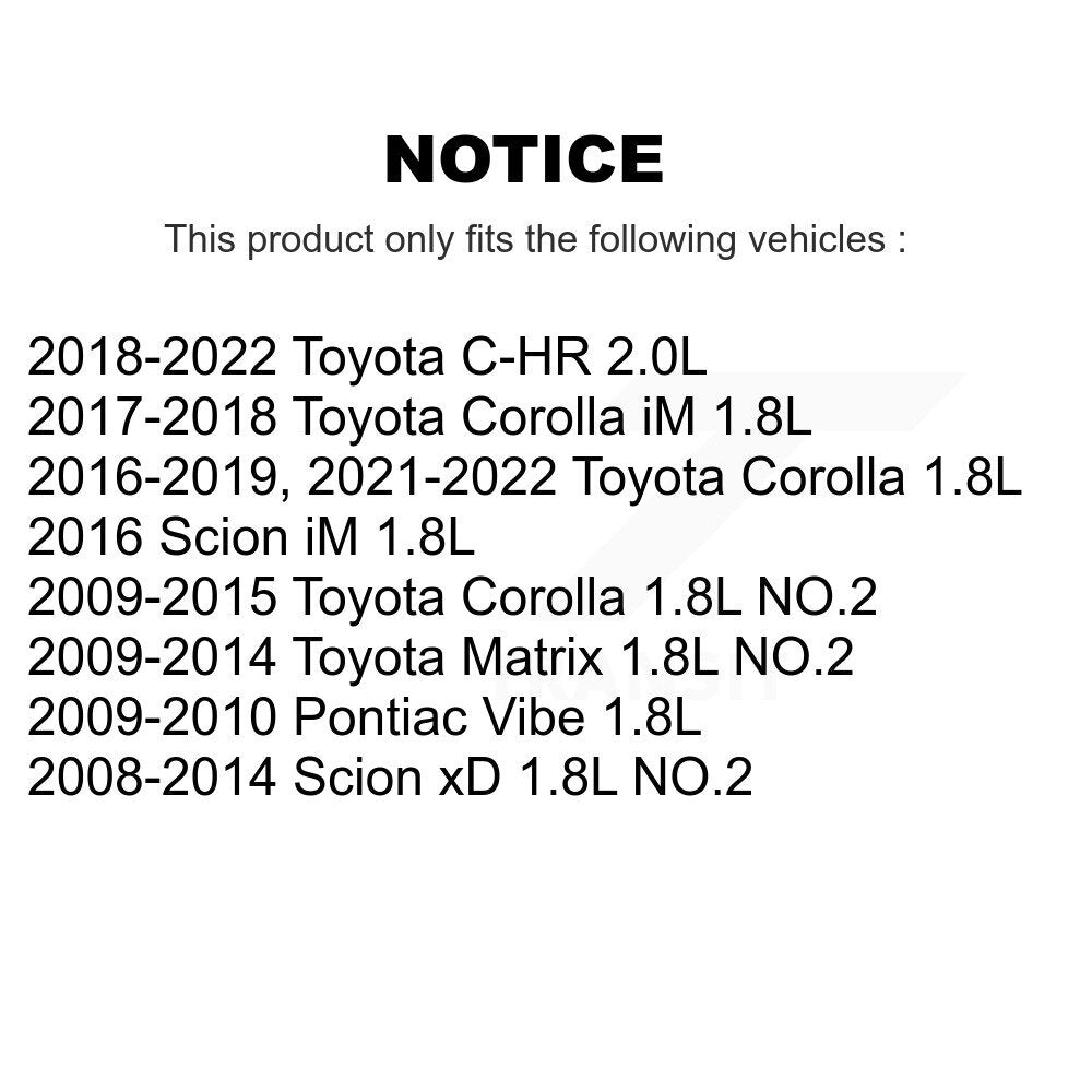 Engine Variable Valve Timing (VVT) Solenoid Exhaust SEN-2VTS0017 For Toyota C-HR