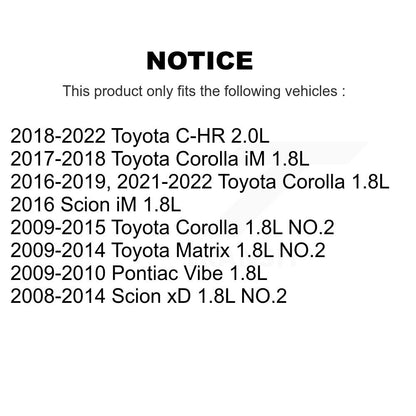 Engine Variable Valve Timing (VVT) Solenoid Exhaust SEN-2VTS0017 For Toyota C-HR