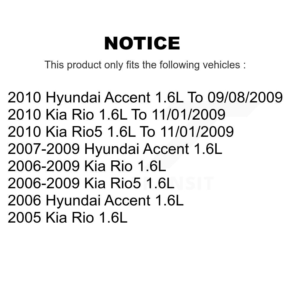 Engine Variable Valve Timing (VVT) Solenoid SEN-2VTS0025 For Hyundai Accent Kia