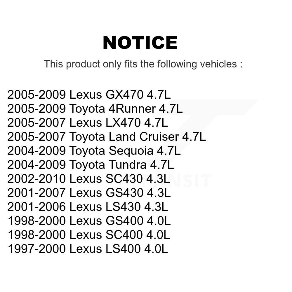 Engine Variable Valve Timing (VVT) Solenoid Left SEN-2VTS0033 For Toyota Tundra