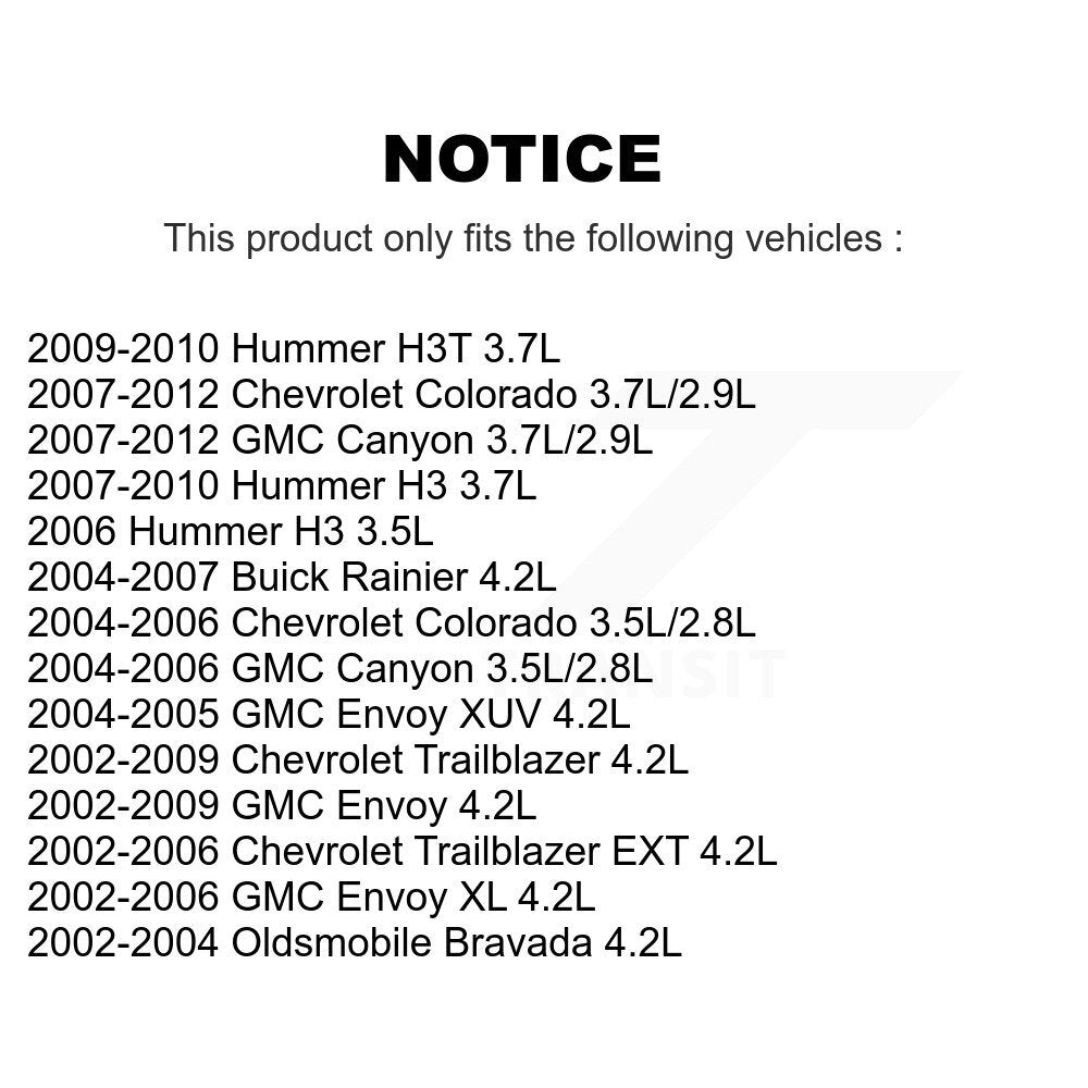 Engine Variable Valve Timing (VVT) Solenoid SEN-2VTS0051 For Chevrolet GMC Envoy