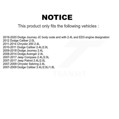 Engine Variable Valve Timing (VVT) Solenoid Intake SEN-2VTS0055 For Dodge Jeep
