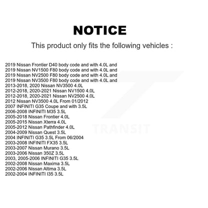 Engine Variable Valve Timing (VVT) Solenoid SEN-2VTS0061 For Nissan Frontier G35