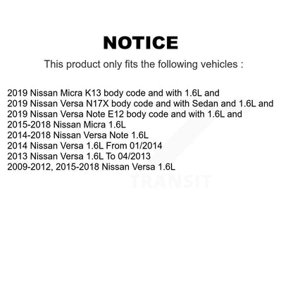 Engine Variable Valve Timing (VVT) Solenoid SEN-2VTS0070 For Nissan Versa Micra