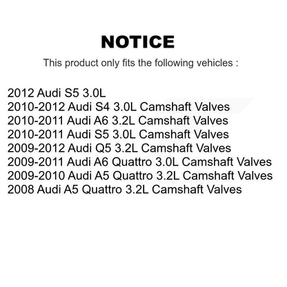 Engine Variable Valve Timing (VVT) Solenoid SEN-2VTS0082 For Audi Q5 S4 S5 A5 A6