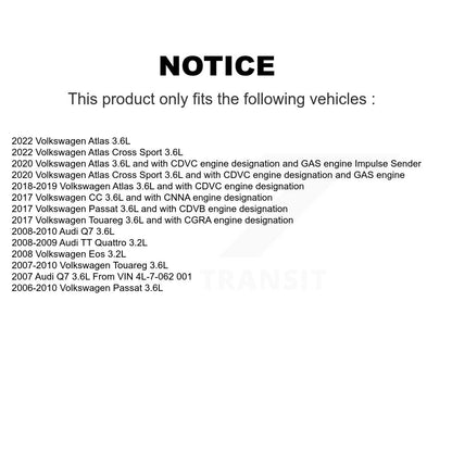 Engine Variable Valve Timing (VVT) Solenoid SEN-2VTS0085 For Volkswagen Atlas Q7
