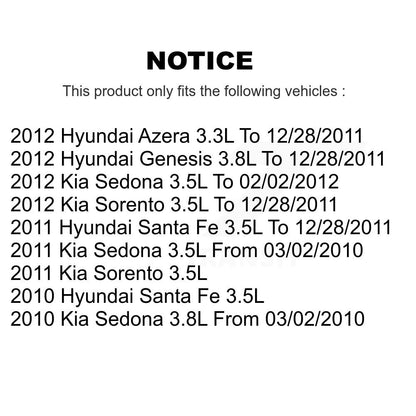 Engine Variable Valve Timing (VVT) Solenoid SEN-2VTS0109 For Hyundai Kia Santa