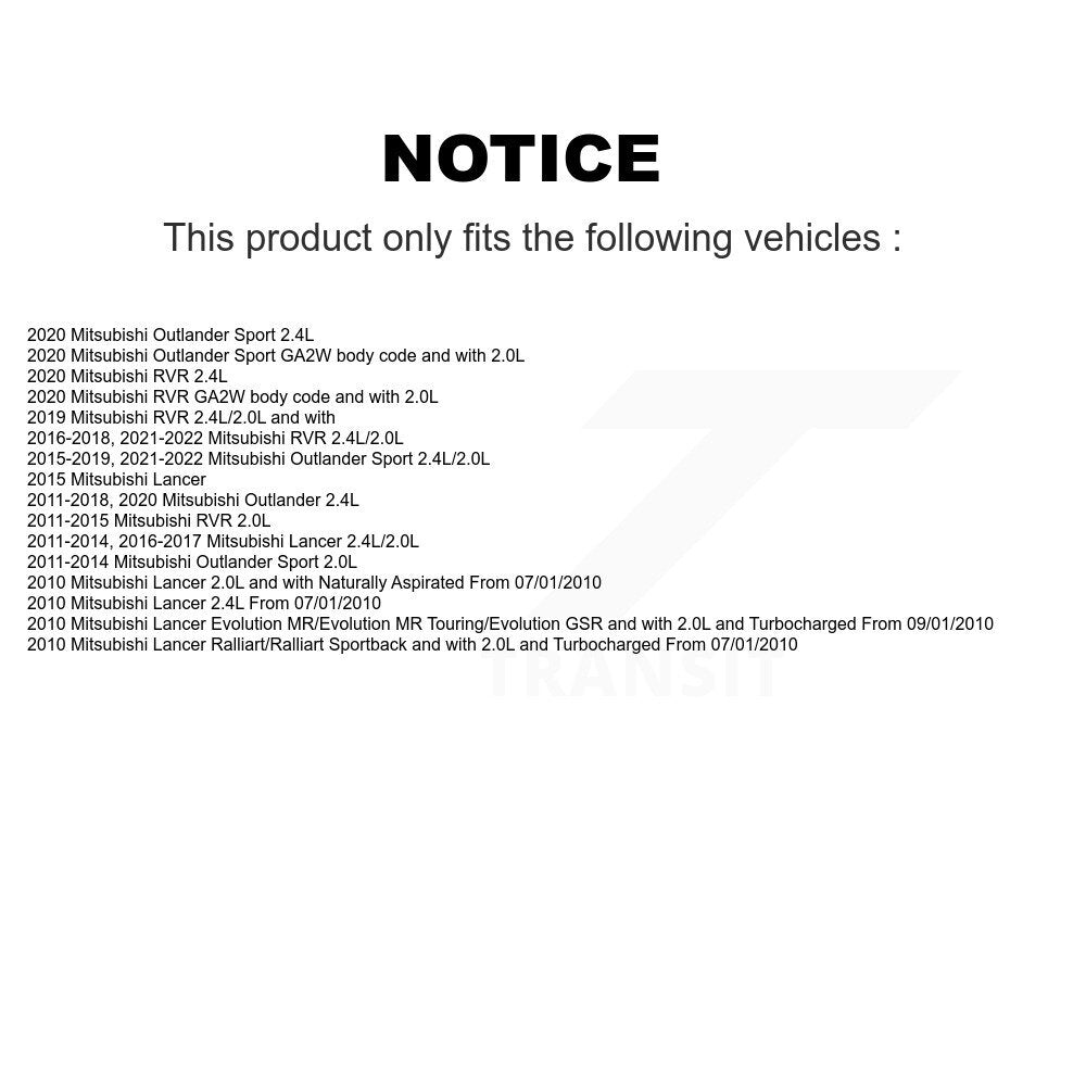 Engine Variable Valve Timing (VVT) Solenoid SEN-2VTS0123 For Mitsubishi RVR