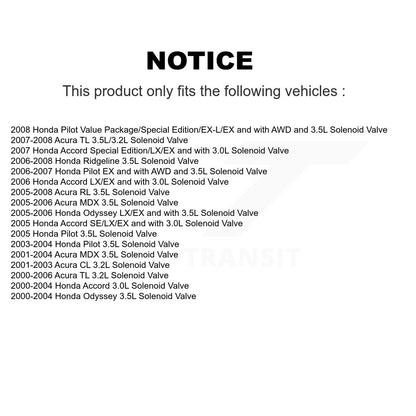 Engine Variable Valve Timing (VVT) Solenoid SEN-2VTS0152 For Honda Accord Acura
