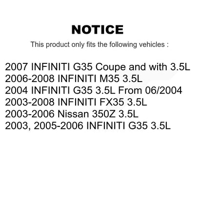 Engine Variable Valve Timing (VVT) Solenoid Left SEN-2VTS0189 For INFINITI G35