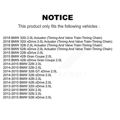 Engine Variable Valve Timing (VVT) SEN-2VTS0211 For BMW 328i xDrive 320i 528i GT