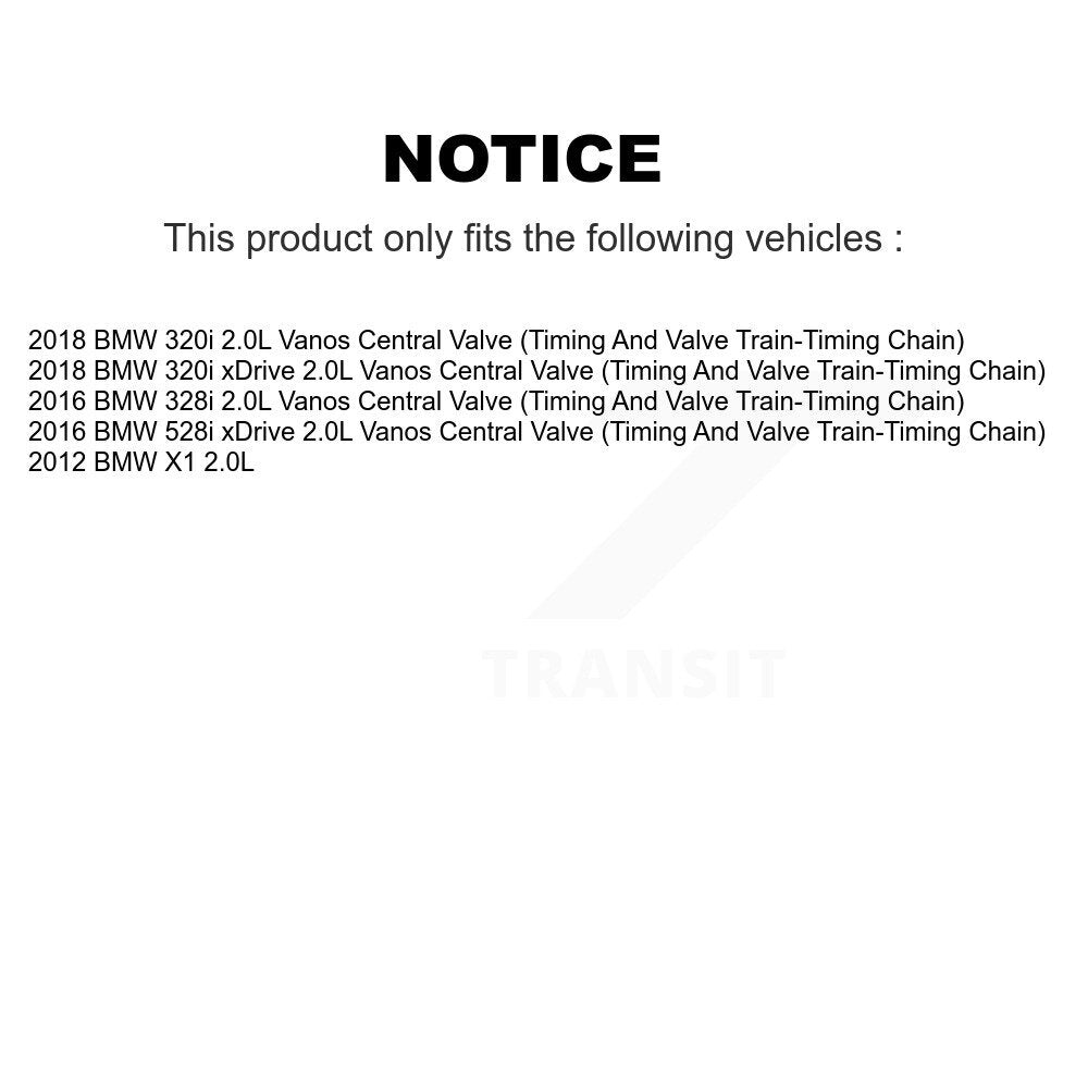 Engine Variable Valve Timing (VVT) Solenoid SEN-2VTS0216 For BMW X1 528i xDrive