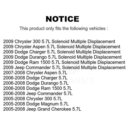 Engine Variable Valve Timing (VVT) Solenoid SEN-2VTS0377 For Dodge Ram 1500 Jeep