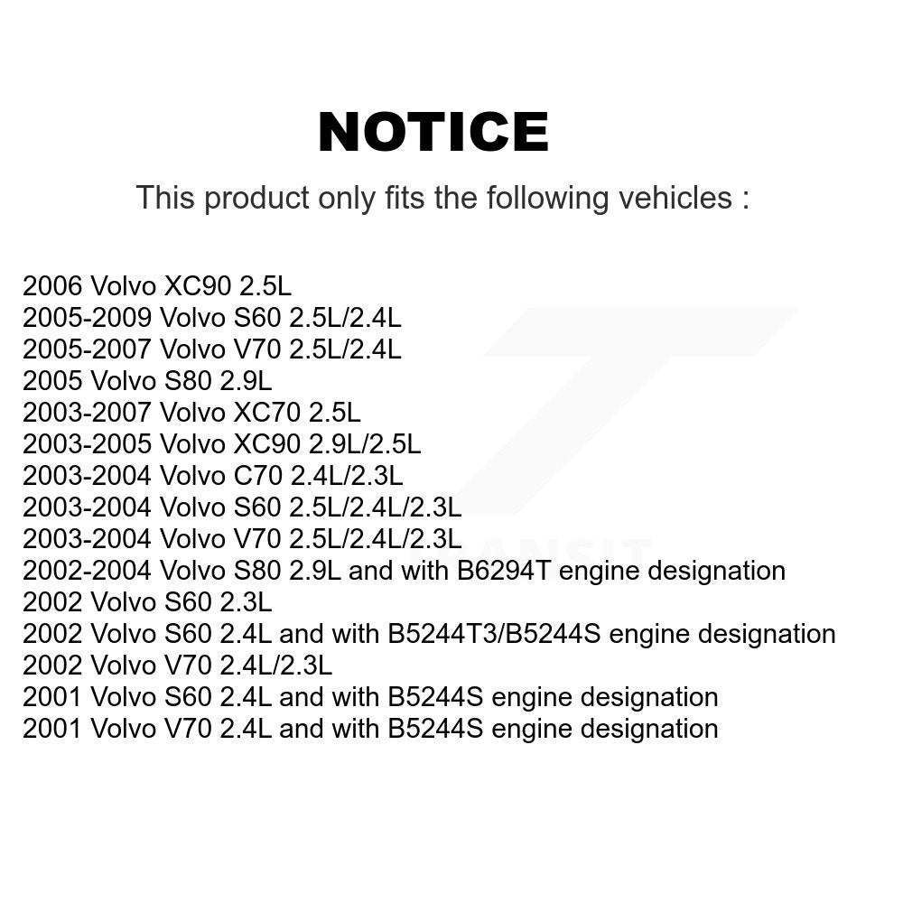 Engine Variable Valve Timing (VVT) Solenoid SEN-2VTS0458 For Volvo S60 XC70 V70