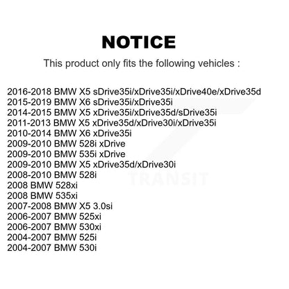 Semi-Metallic Disc Brake Pads Rear SIM-1042 For BMW X5 X6 530i 530xi 528i xDrive