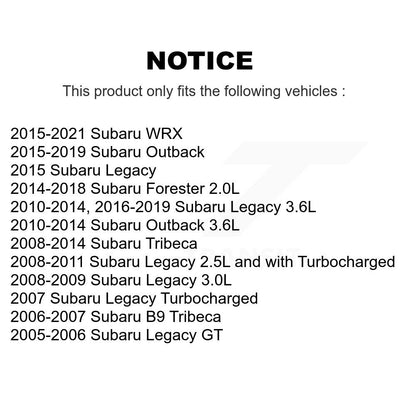 Semi-Metallic Disc Brake Pads Front SIM-1078 For Subaru Outback Forester Legacy