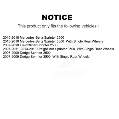 Semi-Metallic Disc Brake Pads Rear SIM-1317A For Mercedes-Benz Sprinter 2500