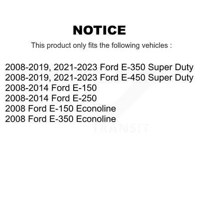 Semi-Metallic Disc Brake Pads Front SIM-1328 For Ford E-350 Super Duty E-250