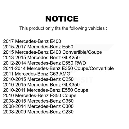 Semi-Metallic Disc Brake Pads Rear SIM-1341 For Mercedes-Benz C300 GLK350 GLK250