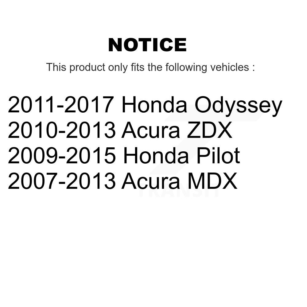 Semi-Metallic Disc Brake Pads Rear SIM-1585 For Honda Odyssey Pilot Acura MDX