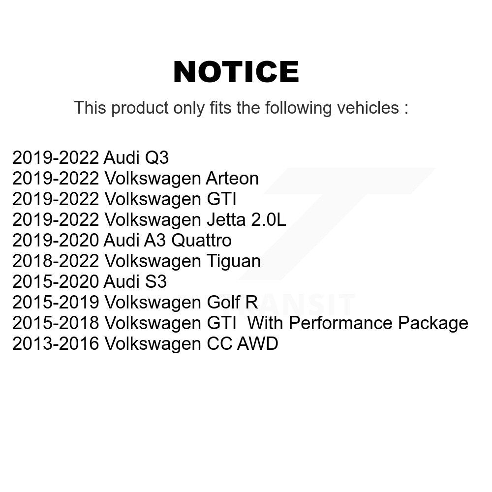 Semi-Metallic Disc Brake Pads Front SIM-1633A For Volkswagen Tiguan Jetta Audi R