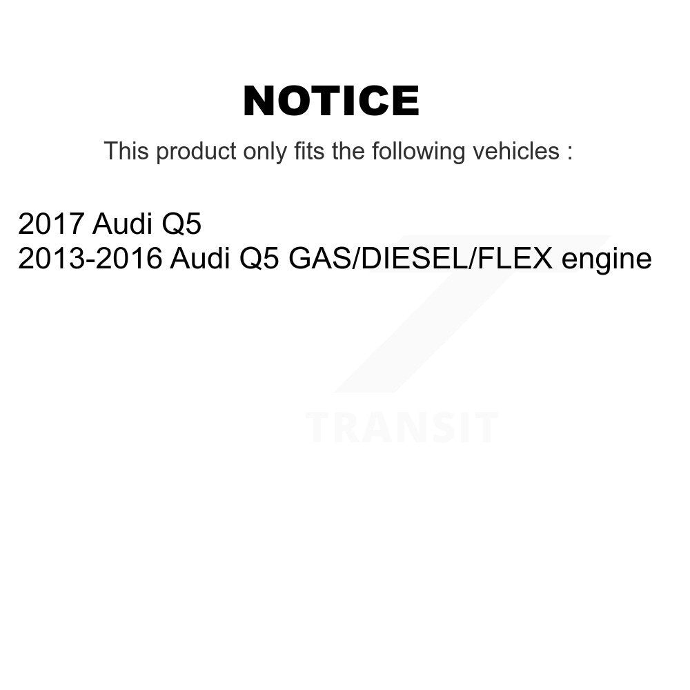 Semi-Metallic Disc Brake Pads Front SIM-1663 For Audi Q5