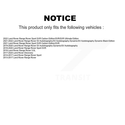 Semi-Metallic Disc Brake Pads Rear SIM-1692 For Land Rover Range Sport Discovery