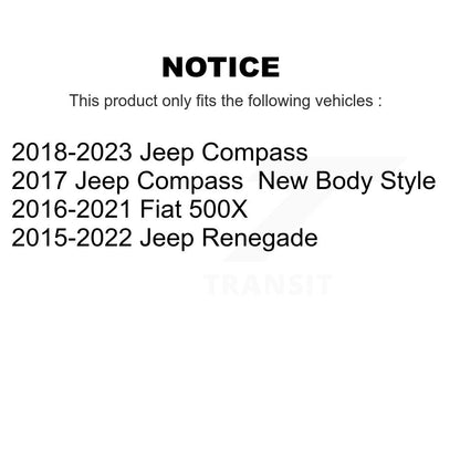 Semi-Metallic Disc Brake Pads Front SIM-1811 For Jeep Compass Renegade Dodge