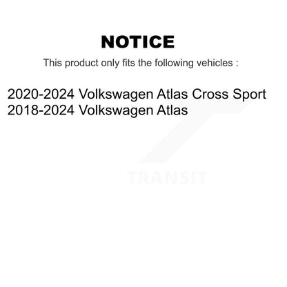 Semi-Metallic Disc Brake Pads Front SIM-2074 For Volkswagen Atlas Cross Sport