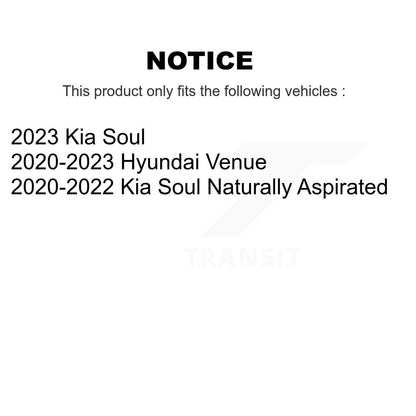 Semi-Metallic Disc Brake Pads Front SIM-2285 For Hyundai Venue Kia Soul