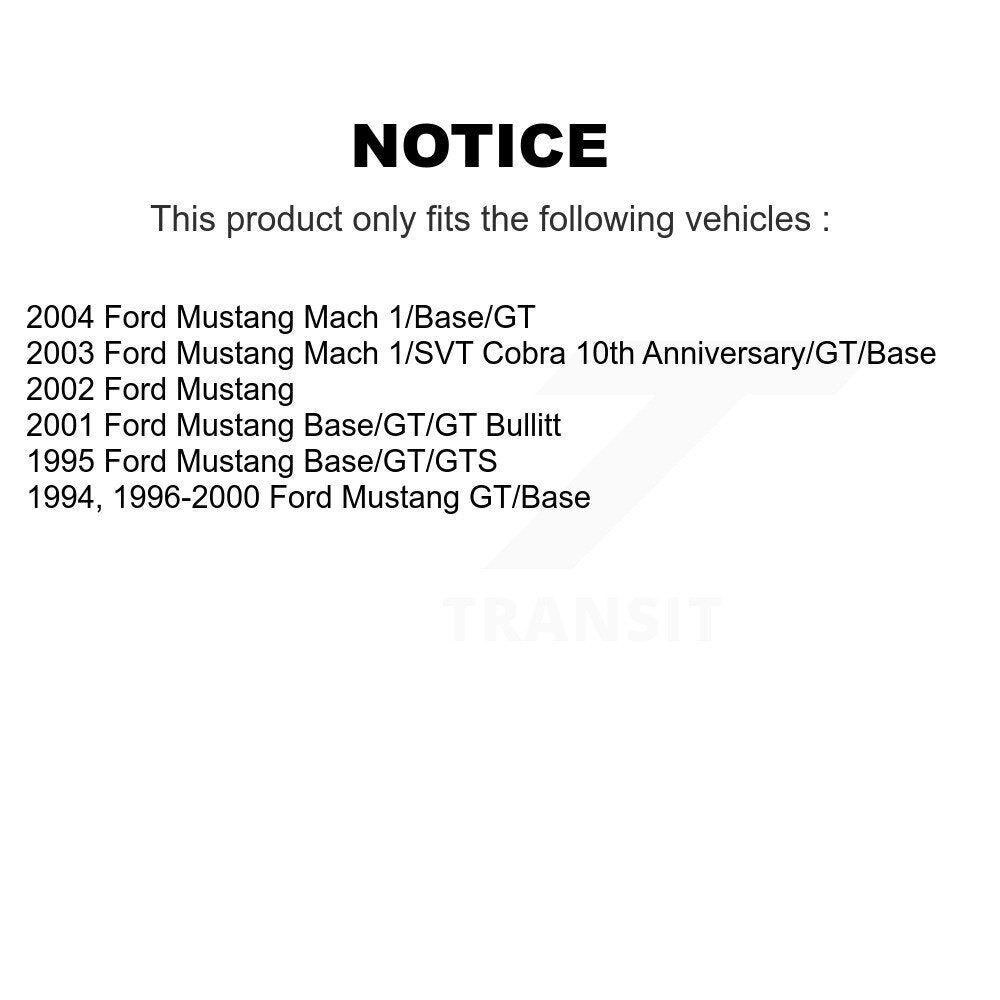 Semi-Metallic Disc Brake Pads Rear SIM-627 For Ford Mustang