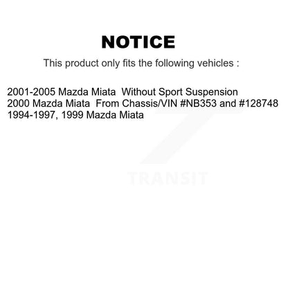 Semi-Metallic Disc Brake Pads Front SIM-635 For Mazda Miata