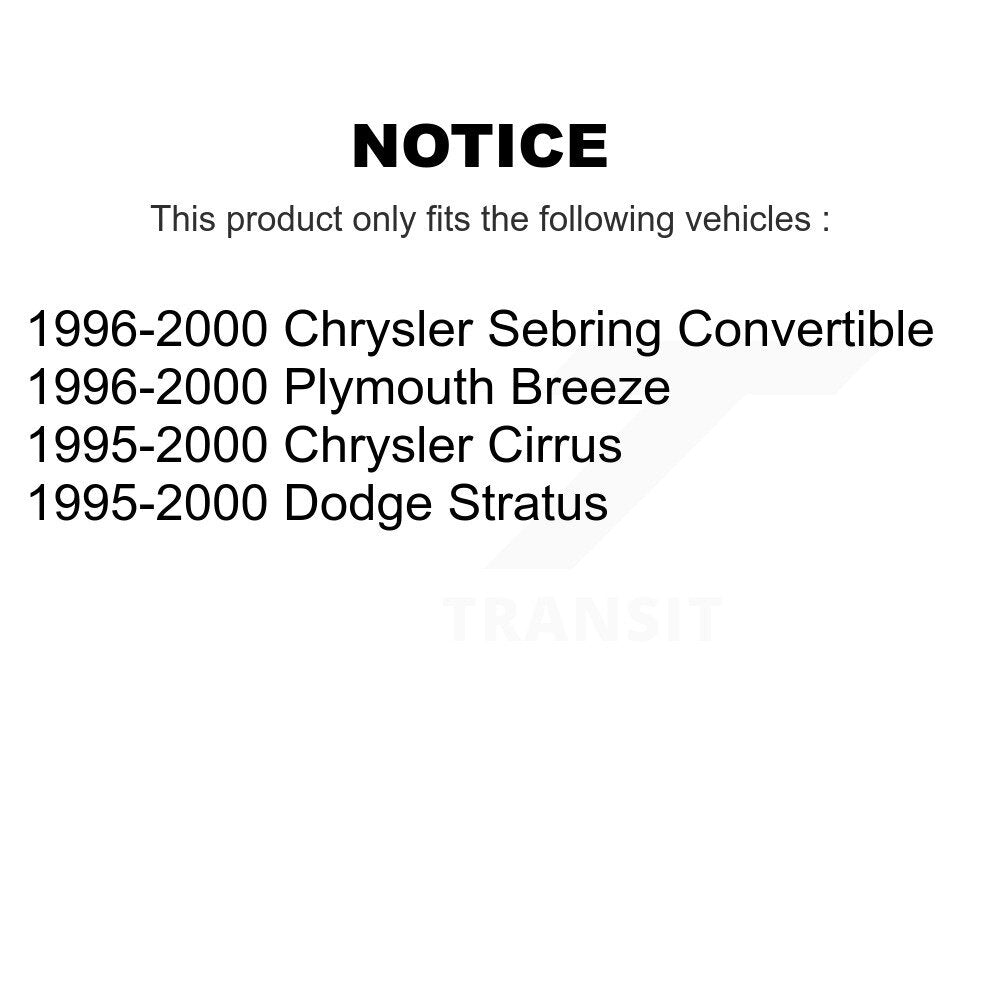 Semi-Metallic Disc Brake Pads Front SIM-650 For Chrysler Sebring Cirrus Dodge