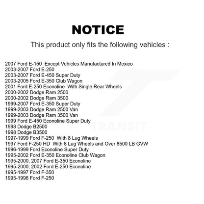 Semi-Metallic Disc Brake Pads Front SIM-655 For Ford Dodge E-350 Super Duty Ram