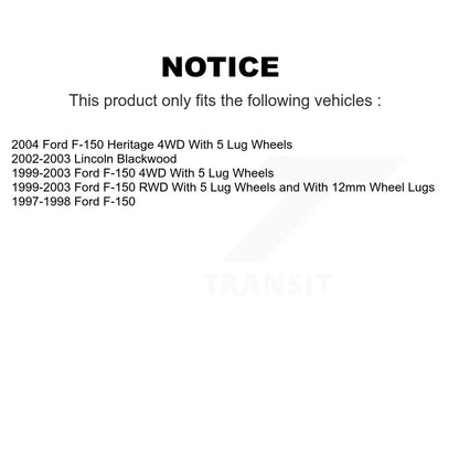 Semi-Metallic Disc Brake Pads Front SIM-679 For Ford F-150 Heritage Lincoln