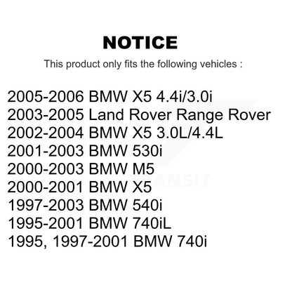 Semi-Metallic Disc Brake Pads Front SIM-681 For BMW X5 540i 530i M5 Land Rover