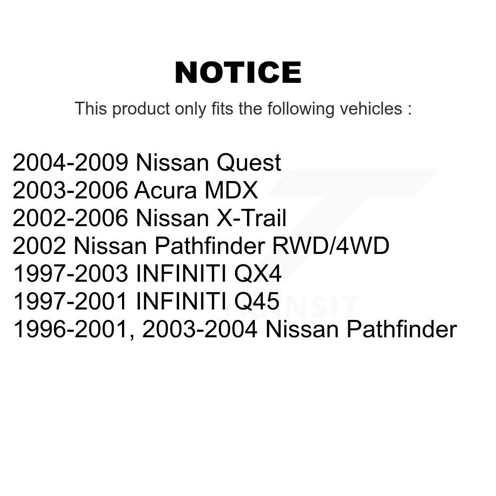 Semi-Metallic Disc Brake Pads Front SIM-855 For Nissan X-Trail Pathfinder Acura