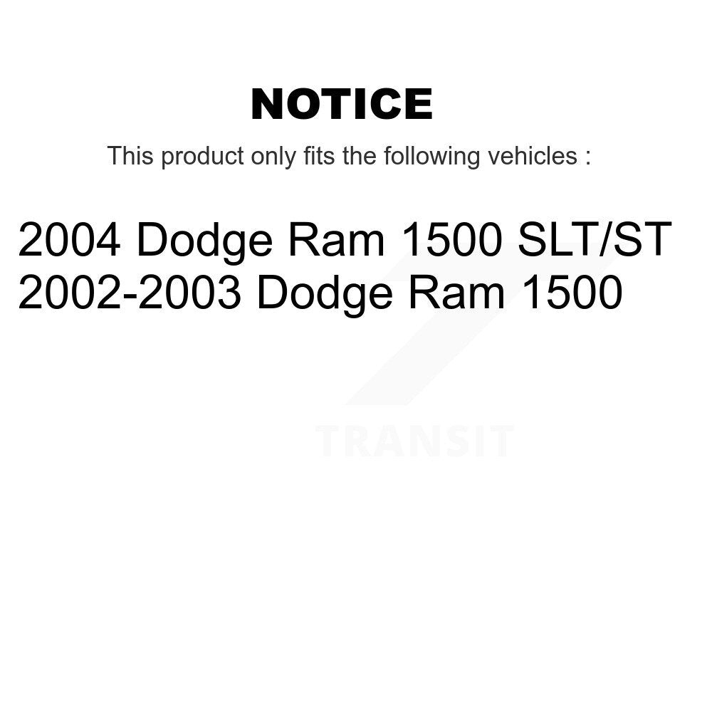 Semi-Metallic Disc Brake Pads Rear SIM-898 For Dodge Ram 1500