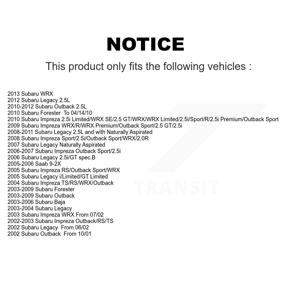 Semi-Metallic Disc Brake Pads Front SIM-929 For Subaru Outback Impreza Forester
