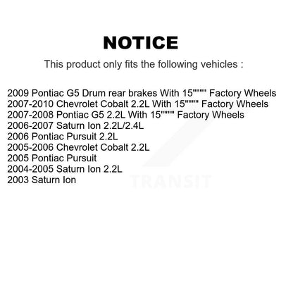 Brake Caliper Front Left SLC-18B4880 For Chevrolet Cobalt Pontiac G5 Saturn Ion