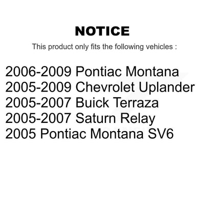 Brake Caliper Rear Left SLC-18B4944 For Pontiac Montana Chevrolet Uplander Buick