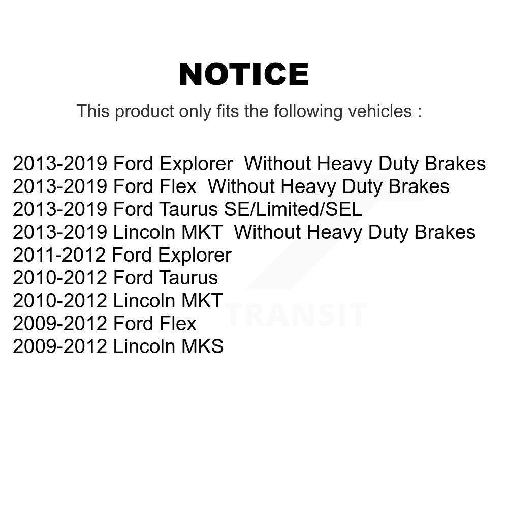 Brake Caliper Front Right SLC-18B5215 For Ford Explorer Flex Taurus Lincoln MKT