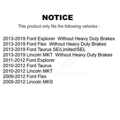 Brake Caliper Front Right SLC-18B5215 For Ford Explorer Flex Taurus Lincoln MKT