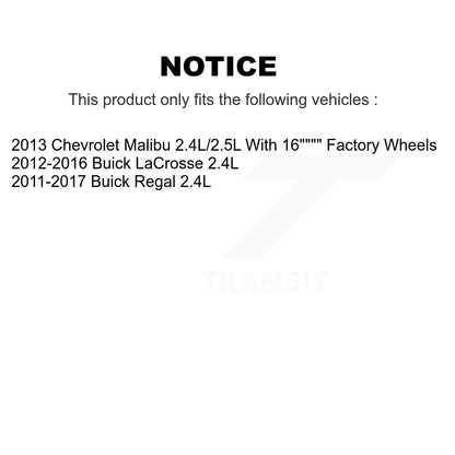 Brake Caliper Rear Left SLC-18B5324 For Buick Regal LaCrosse Chevrolet Malibu