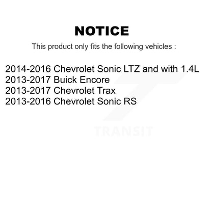 Disc Brake Caliper Rear Left SLC-18B5471 For Chevrolet Trax Buick Encore Sonic