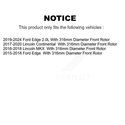 Brake Caliper Front Right SLC-18B5503A For Ford Edge Lincoln MKX Continental