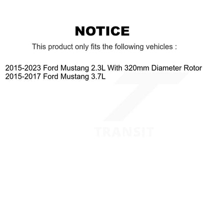 Disc Brake Caliper Rear Left SLC-18B5571 For Ford Mustang